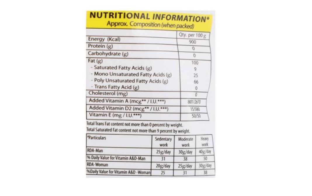 Sundrop Superlite Advanced Sunflower Oil   Pack  1 litre